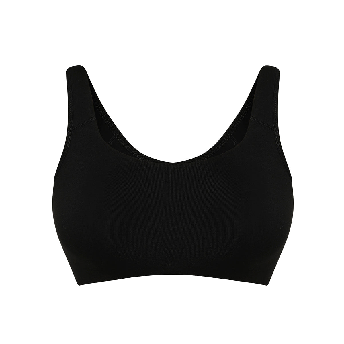 Soft cup easy-peasy slip-on bra with Full coverage - Black NYB113 ...
