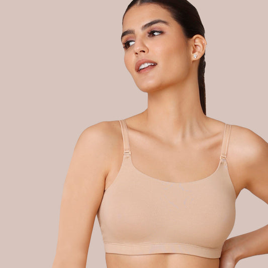 Buy Nykd by Nykaa Soft Cup Easy-Peasy Slip-On Bra - Non-Padded, Wireless,  Full Coverage Online at Best Prices in India - JioMart.