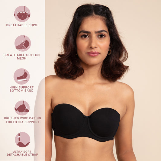STRAPLESS BRAS – Nykd by Nykaa