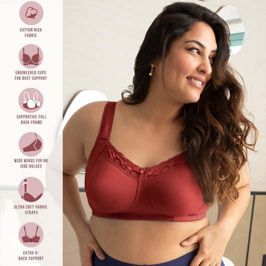 Buy Nykd by Nykaa Support Me Pretty Bra - Pink NYB101 online