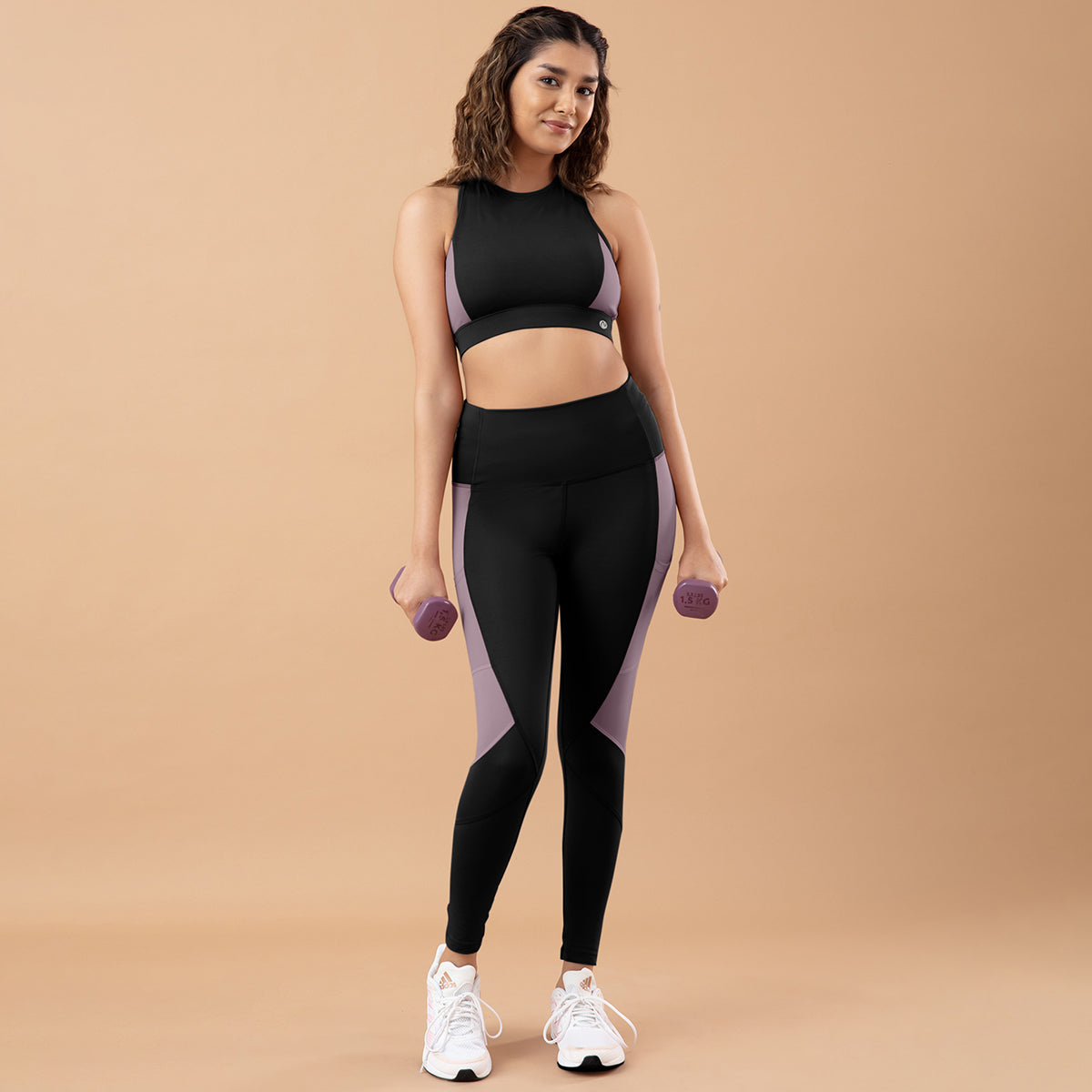 Buy Nykd All Day High Rise Color Block Breathable Leggings