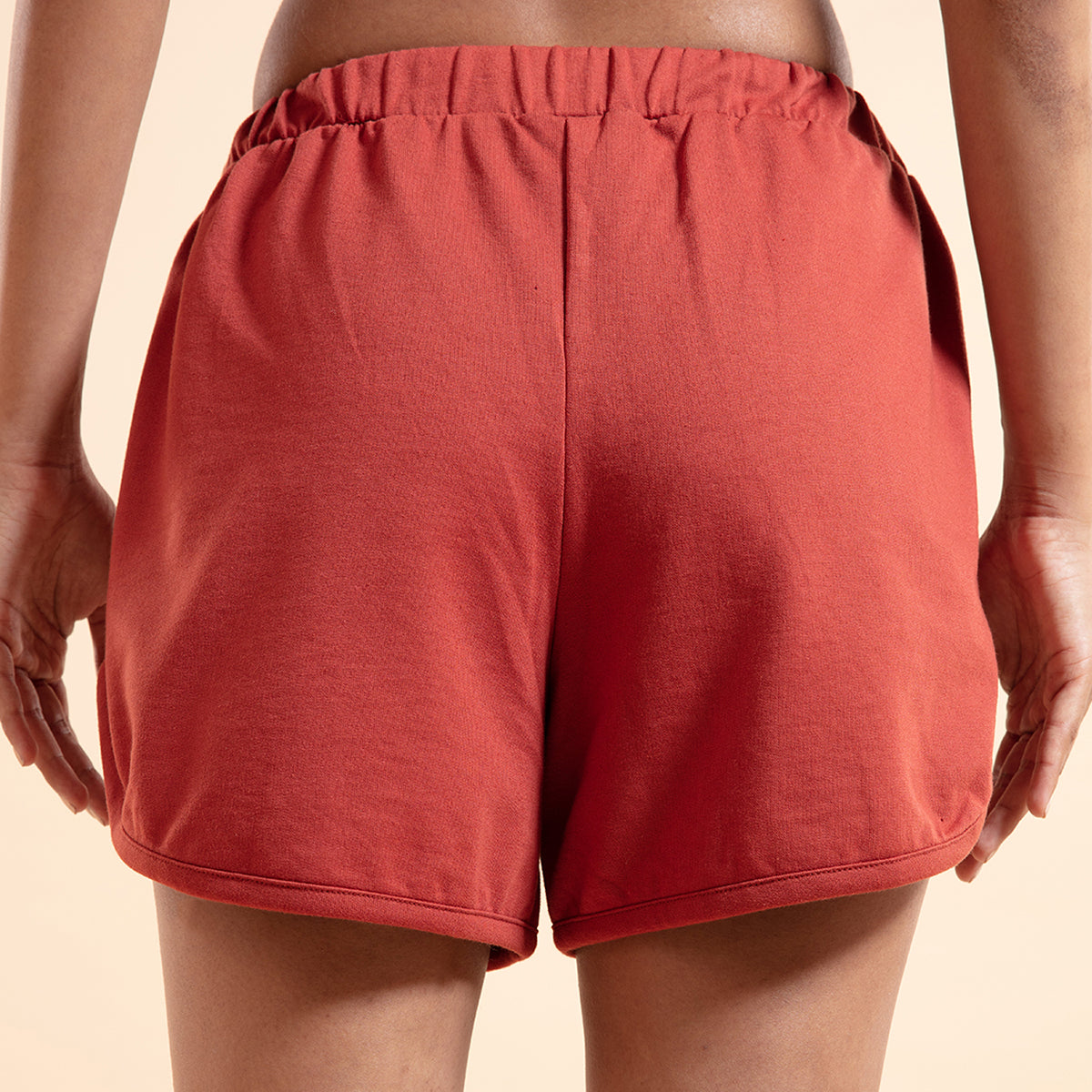 Chill- Pill Cotton Terry Shorts , Nykd All Day-NYK039 Hot Sauce