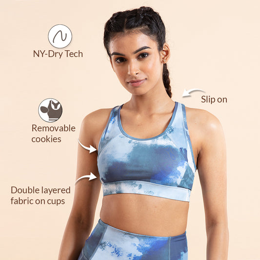 Nykd All Day Essential Sports Bra For Women Racerback With Removable  Padding-NYK059 Women Sports Non Padded Bra - Buy Nykd All Day Essential Sports  Bra For Women Racerback With Removable Padding-NYK059 Women