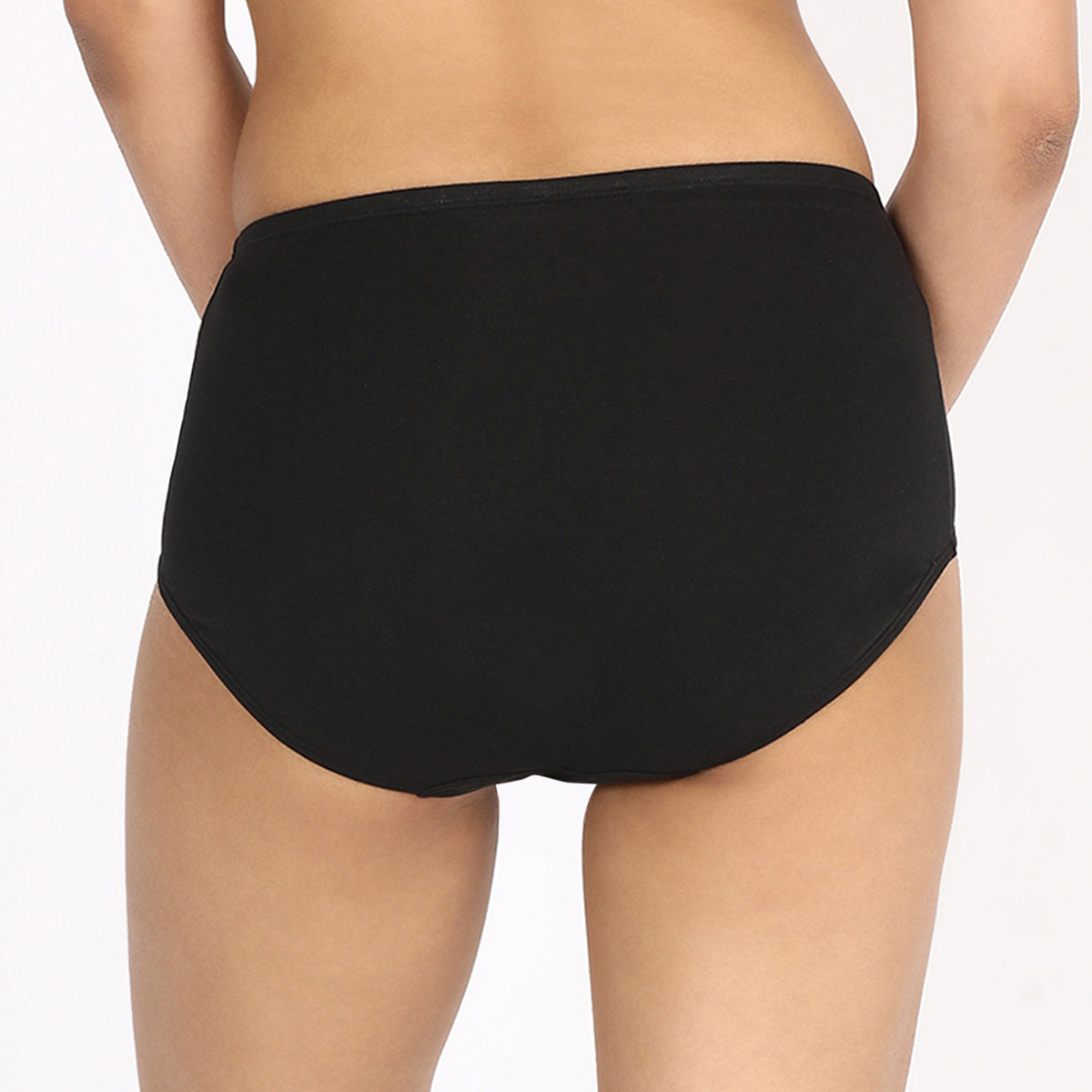 Pack Of 3 Cotton Full Brief with Anti odor-NYP104-All Black