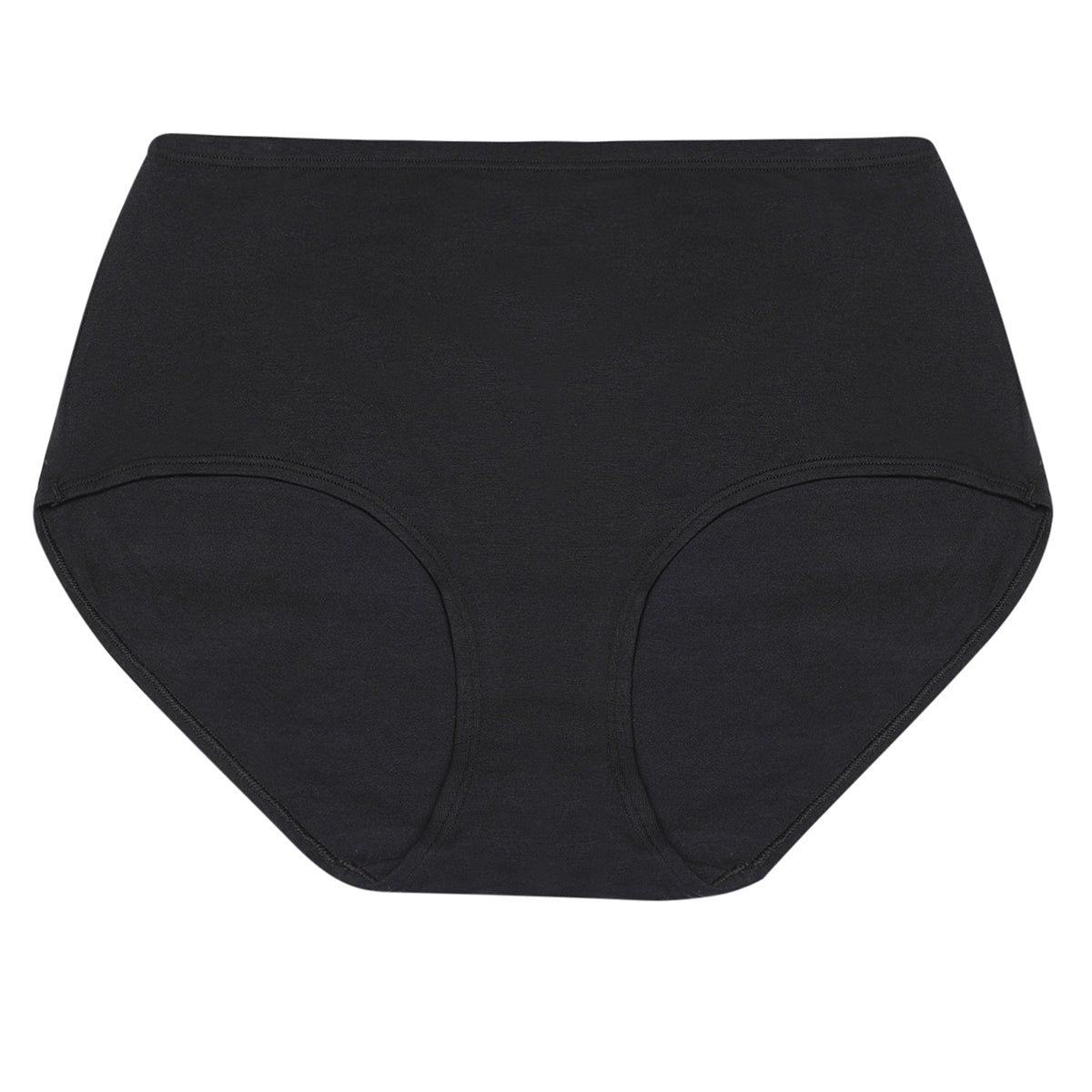 Pack Of 3 Cotton Full Brief with Anti odor-NYP104-All Black