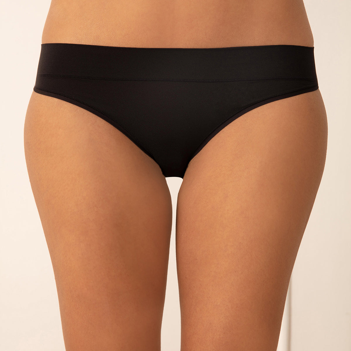 Nykd by Nykaa Super 4 Way Stretch Bikini Panty-NYP341-Black