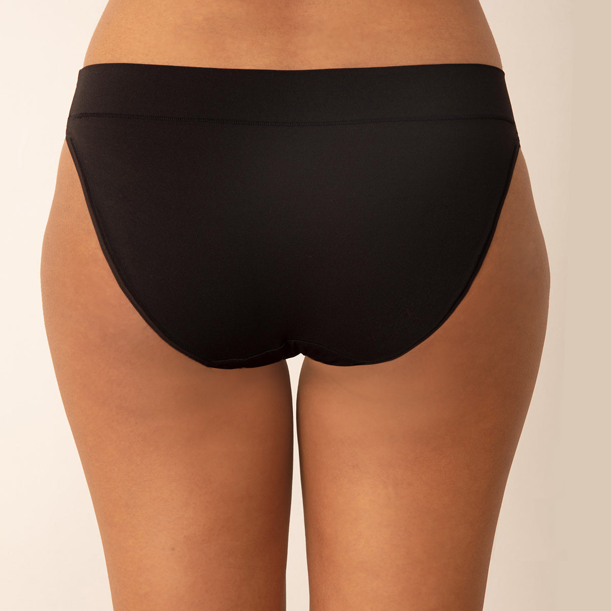 Nykd by Nykaa Super 4 Way Stretch Bikini Panty-NYP341-Black