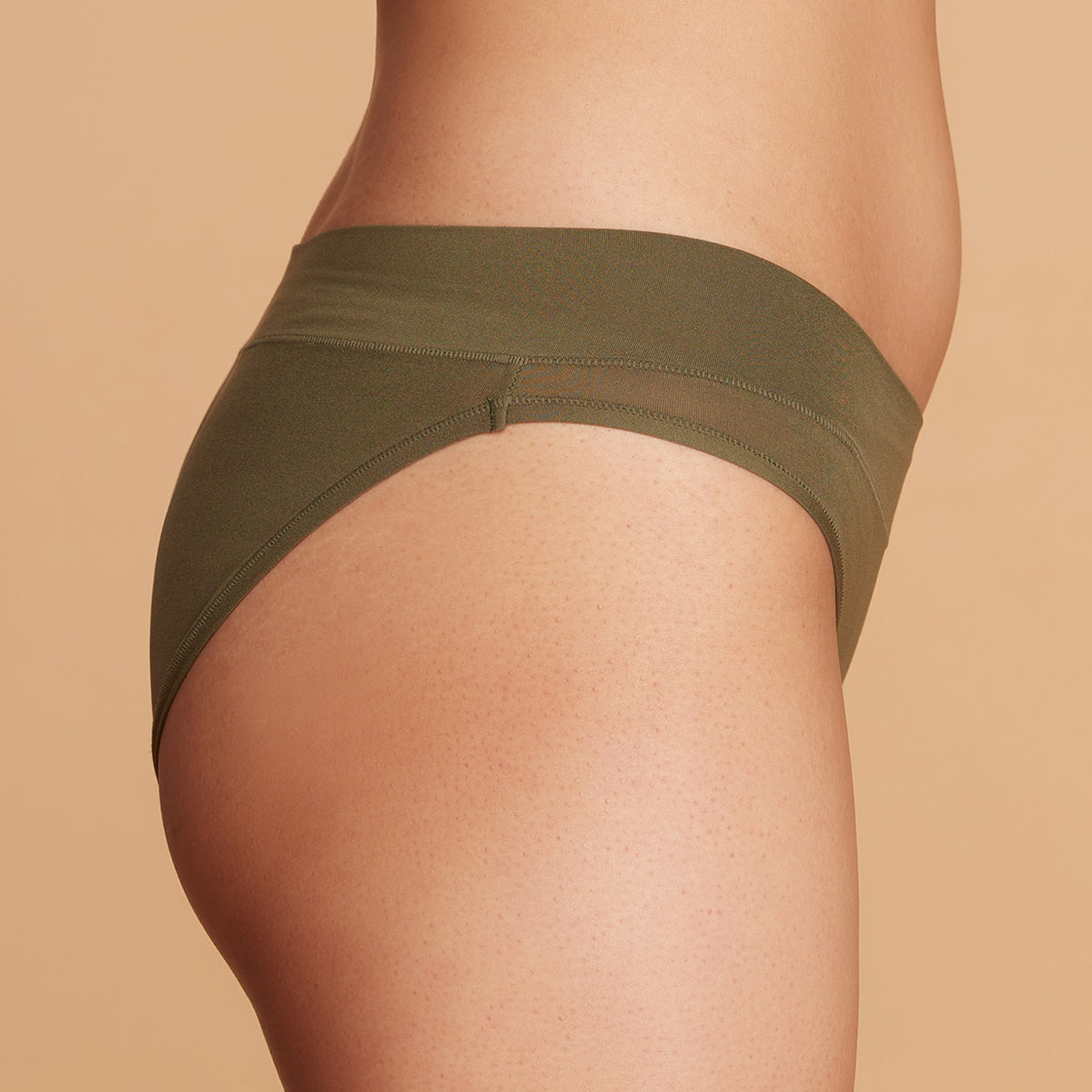 Nykd by Nykaa Super 4 Way Stretch Bikini Panty-NYP341- Olive
