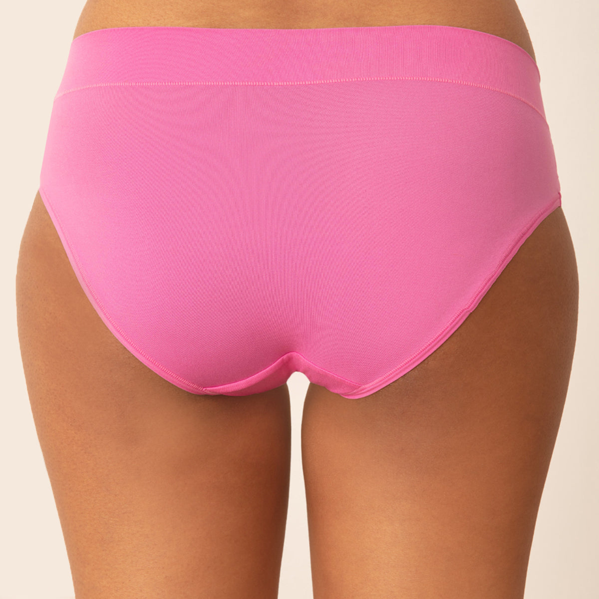 Nykd by Nykaa Super 4 Way Stretch Hipster Panty-NYP342-Pink Blast