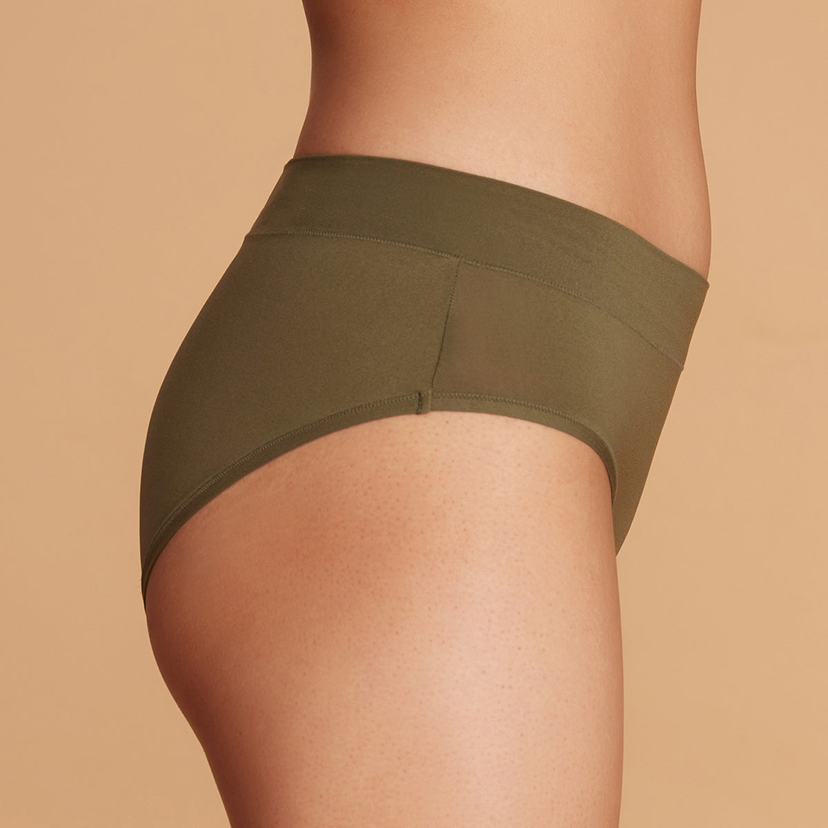 Nykd by Nykaa 4 Way Stretch Hipster Panty - NYP342 - Olive