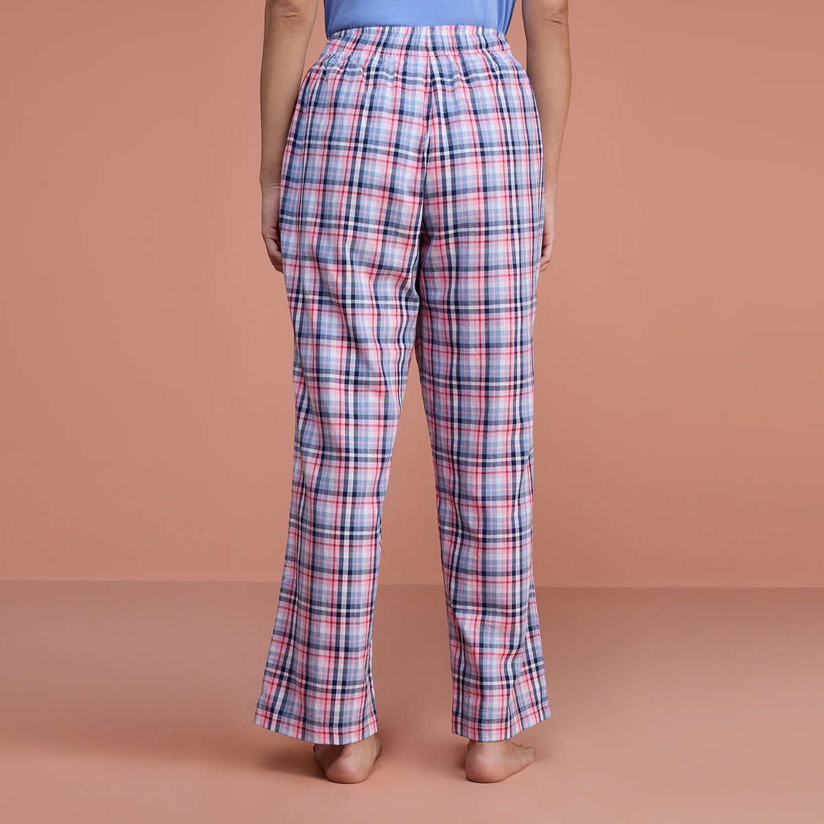 Cotton Plaid Pajama - NYS141 - Lavender Plaid